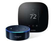 Echo Dot, thermosat, Nest, Honeywell, Ecobee, American Standard, Carrier, voice controlled smart home