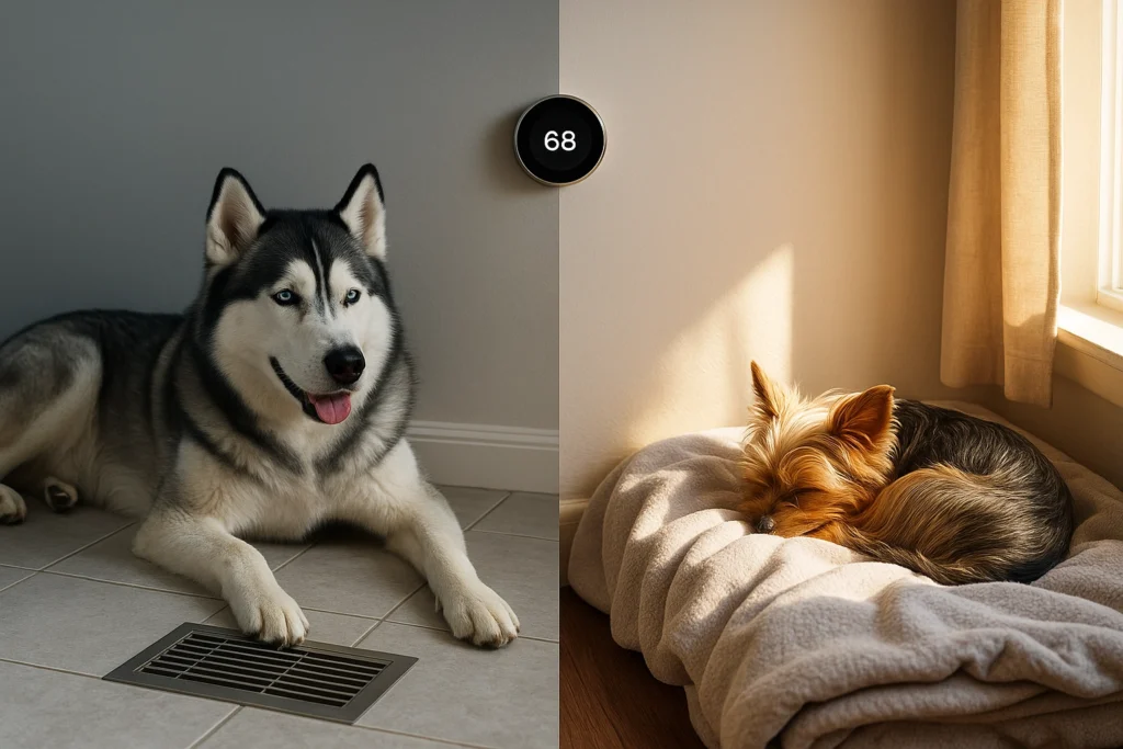 large dogs have different needs than small dogs and both are different than cats