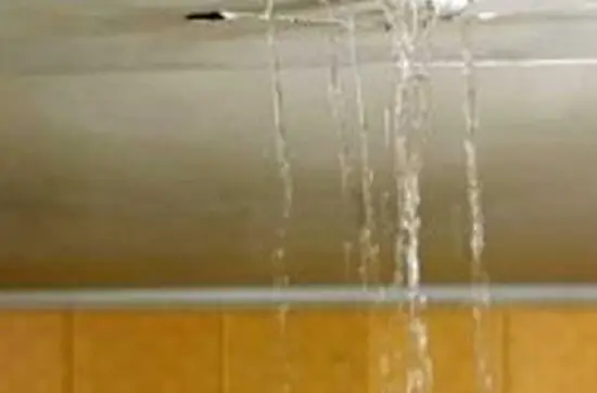 water leak