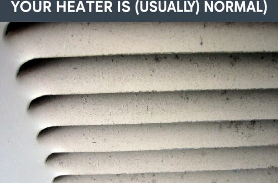 Heater burning smell