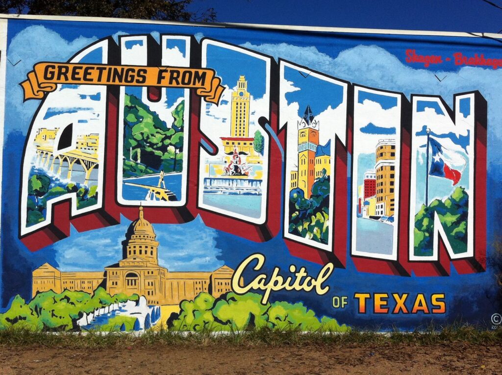 Austin and surrounding areas