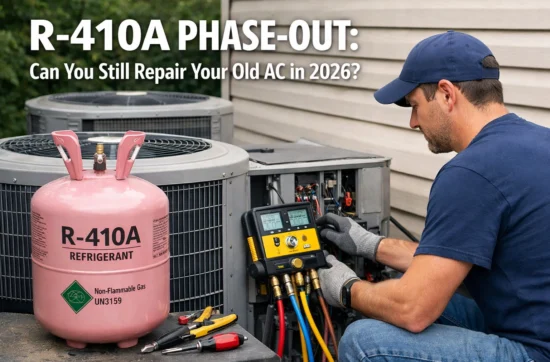 R410a refrigerant phase out