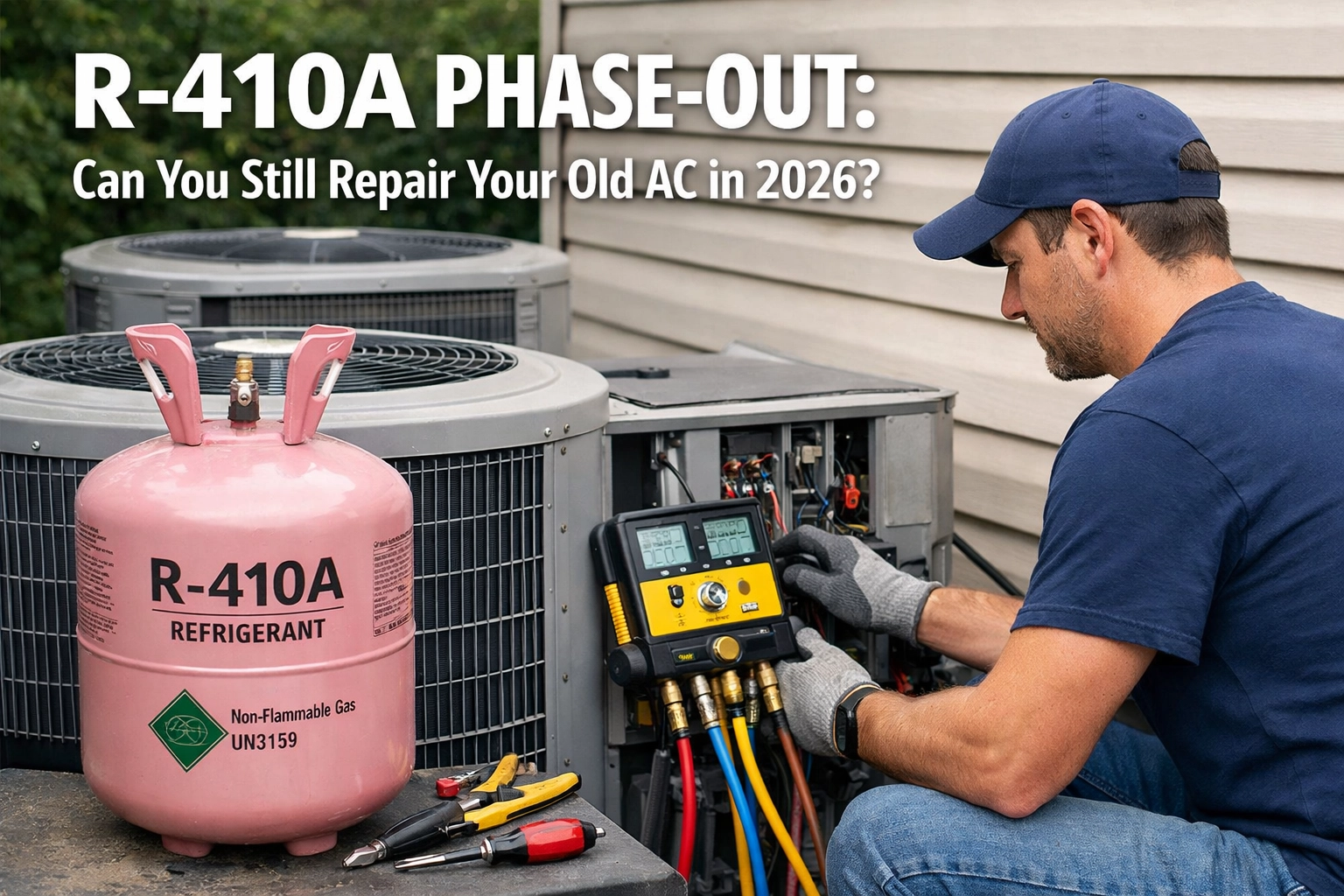 R410a refrigerant phase out