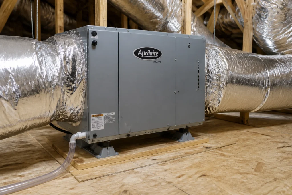 Whole home dehumidifier