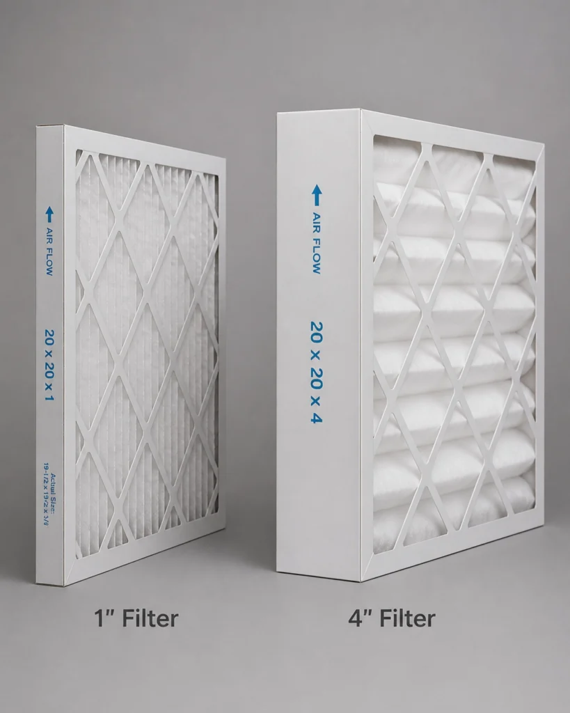 Check for proper sizing before purchasing replacement filters